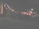 The wood building and attached brick fireplace that is Swallow at the
Hollow, my dinner destination.
